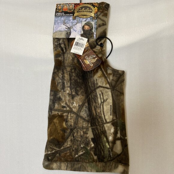Cabelas Fleece Realtree AP Camo Balaclava 4-in-1 Headgear Hunting Fishing One Sz - Picture 2 of 10